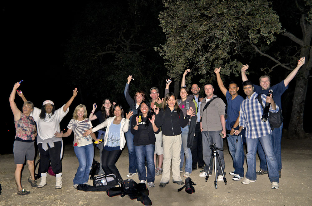 Star/Night Photography Workshop Students with Aperture Academy