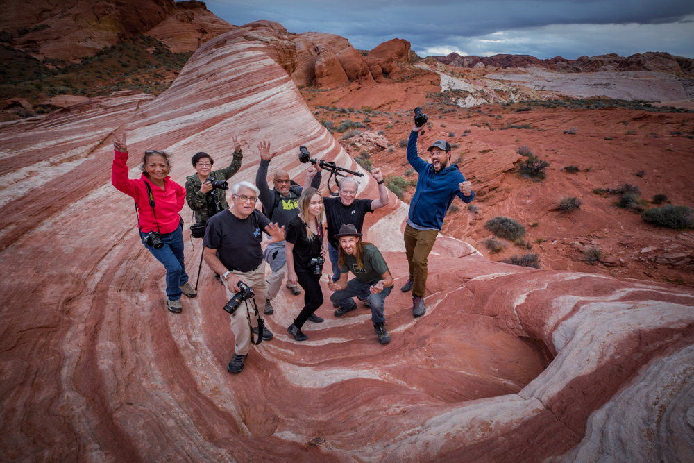Valley of Fire Photography Workshop Students