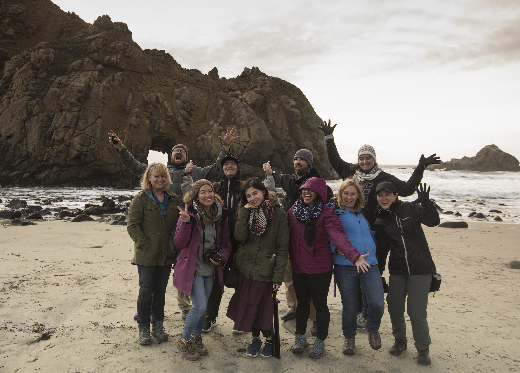 Big Sur Photography Workshop Students