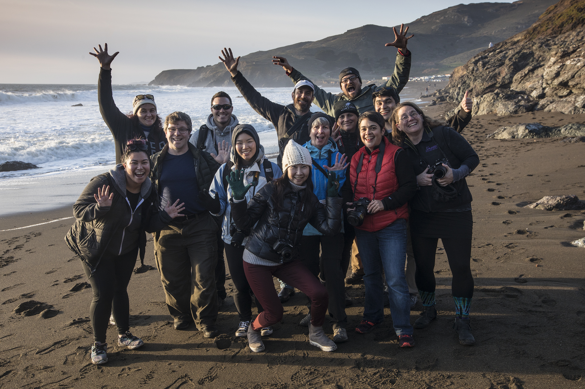 San Francisco Bay, Marin Headlands, Photography Workshop Students