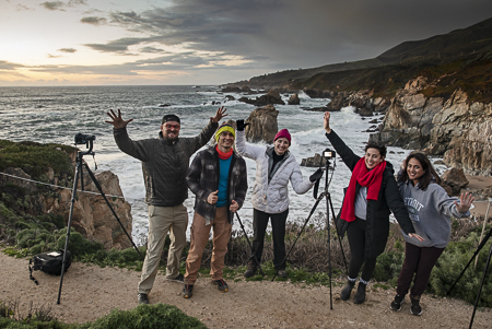 Big Sur Photography Workshop Students