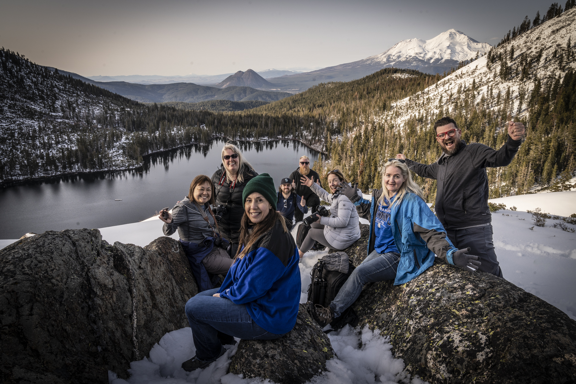 Mount Shasta Photography Workshop Students